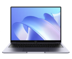 華為/Huawei MateBook 14  便攜式計算機  i5 16G 1TB 銳炬顯卡/輕薄本/14英寸2K觸控全面屏 深空灰